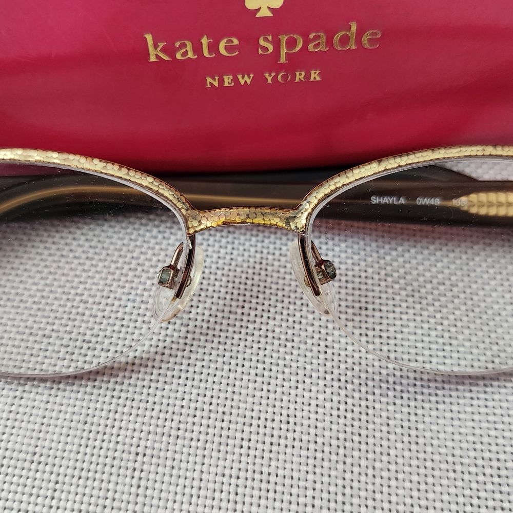 Kate Spade Gold Women's Glasses